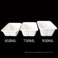 Disposable Biodegradable Eco Sugarcane Bagasse Paper Food Container Tray